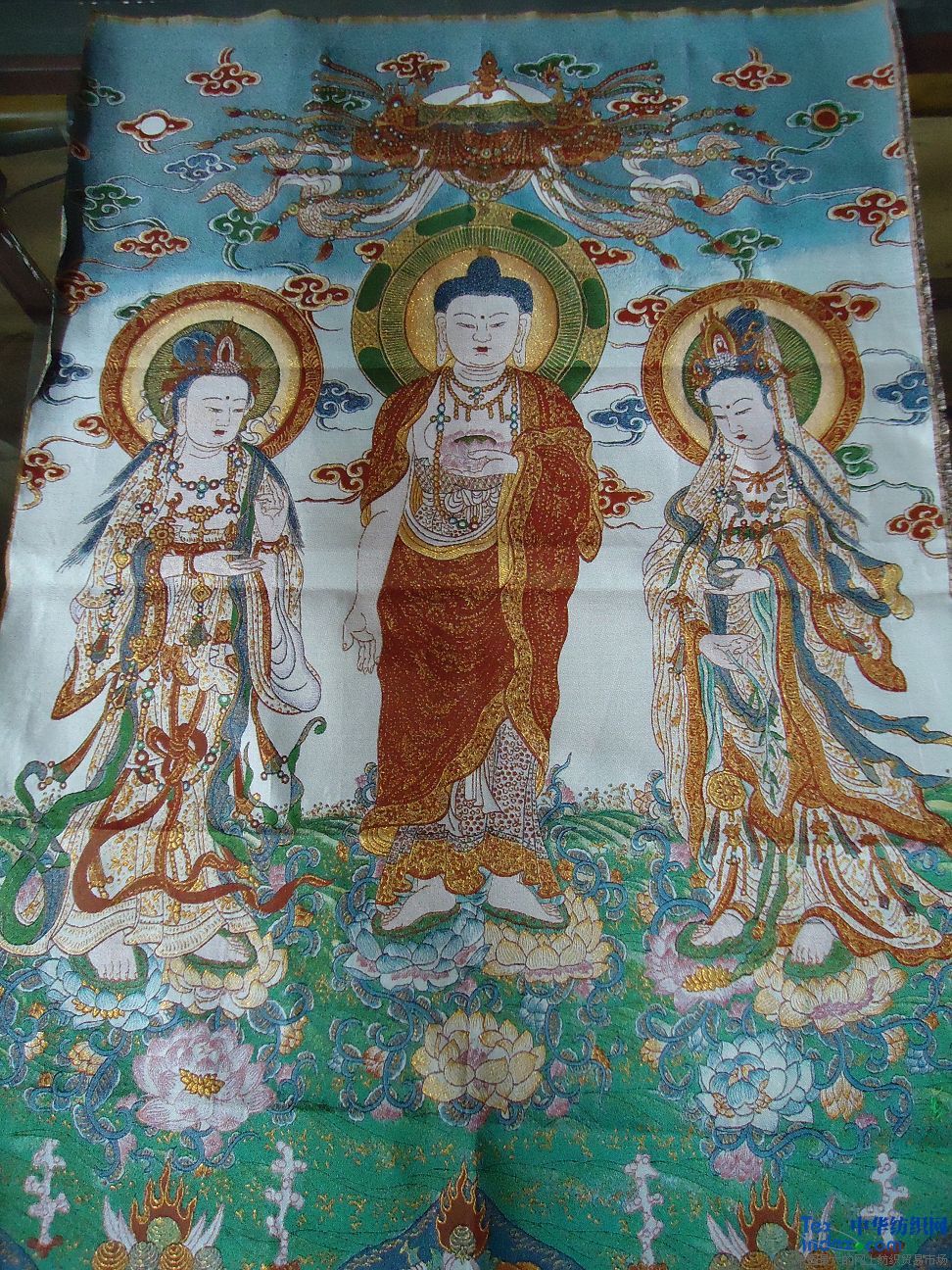 棉織畫 西方三圣  規格幅 用途工藝裝飾掛畫 成份滌棉